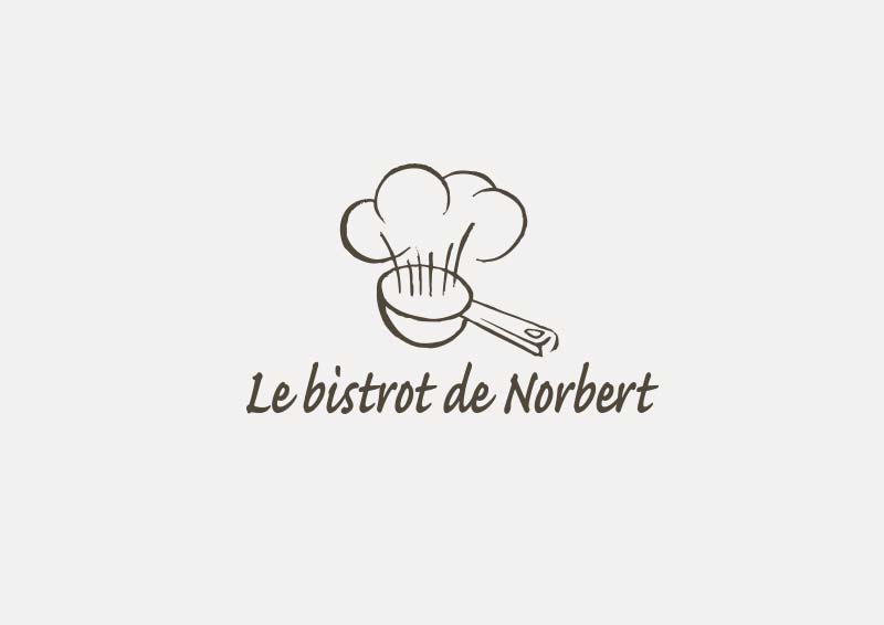 Création de logo à Rennes, Le bistrot de Norbert